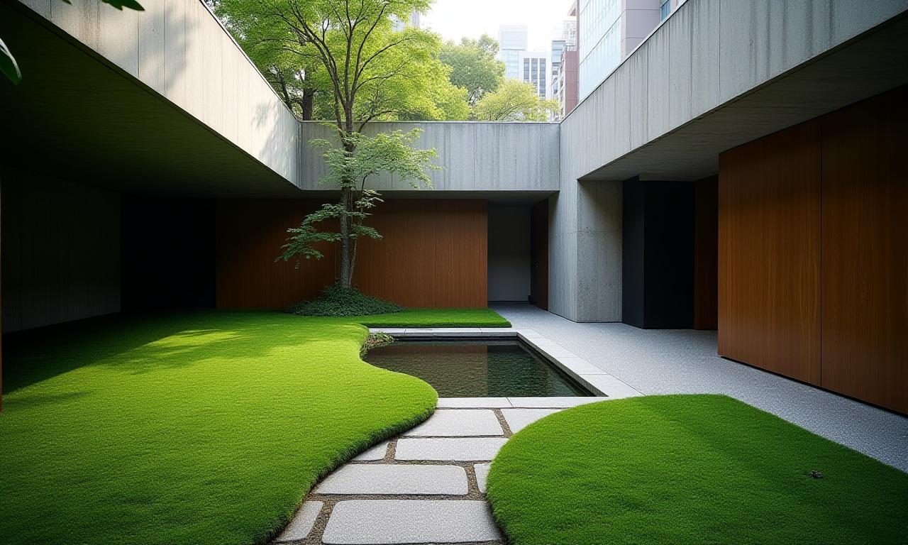 東京の都会的な庭園デザイン